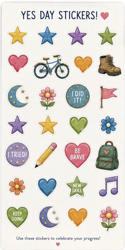 Yes Day Stickers
